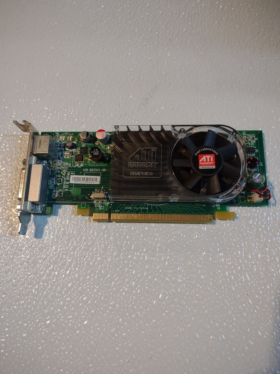 AMD ATI Radeon Hd 3450 B629 109-B62941-00 V150 Graphic Card 256MB PCIe  DMS-59