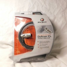 DEFCON COMBO CABLE LOCK FOR NOTEBOOK SECURITY NEW E-1-B 