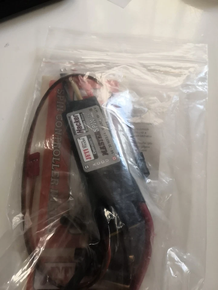 Hacker Master Spin 75 Opto 4-10 Lixx controller - Immagine 2 di 3