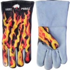 New Save Phace PPE Welding Gloves Apparel Gear - Fired Up