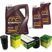 Inspektionspaket 7L Mannol Energy 5W-30 FüR Toyota Avensis Station Wagon 2.0