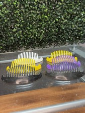 Hair Cincher Clip Banana Comb Ponytail Holders 1980s 6 Unbranded