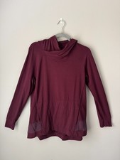 Lululemon Starting Place Hoodie Womens 8 Hooded Pullover Sweatshirt Cowl Neck Ma