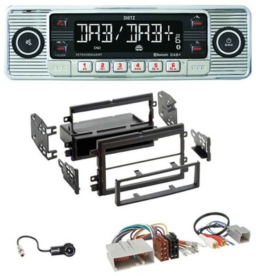 Dietz Bluetooth MP3 DAB USB Autoradio für Ford Mustang, F150 (2004-2009)