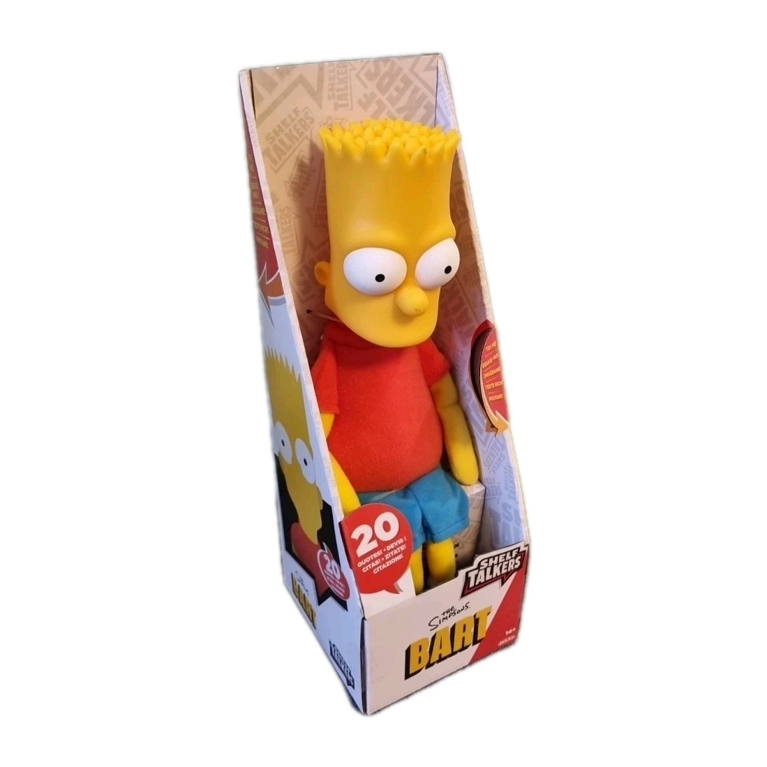 THE SIMPSONS ▪︎ Shelf Talkers ▪︎ Bart ▪︎ Pull String ▪︎ 20 Phrases ▪︎ 30cm