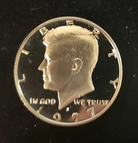 1977-P Kennedy Half Dollar — photo from another recent sale