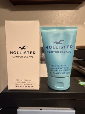 Hollister Canyon Escape  Body Wash  3.4 oz 100 ml   Fragrance New in Box