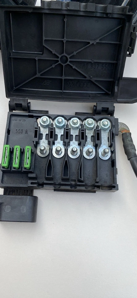 AUDI TT Roadster 8N MK1 scatola fusibili inc fusibili e piombo - Immagine 2 di 2