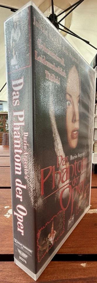 VHS Das Phantom der Oper - RCA Columbia - Asia+Dario Argento, Julian Sands FSK18 - Bild 3 von 4