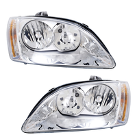 Scheinwerfer Set FüR Ford Focus MK2 2004-2008 H1 H7 Halogen Chrom LWR