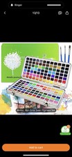 168 color solid watercolor pigment set NEW Shipping Included