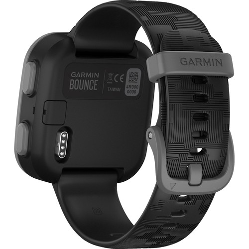 Garmin Bounce Dziecięcy Smartwatch Dwukierunkowy tekst i wiadomość głosowa Śledzenie lokalizacji - Czarny - Zdjęcie 8 z 12