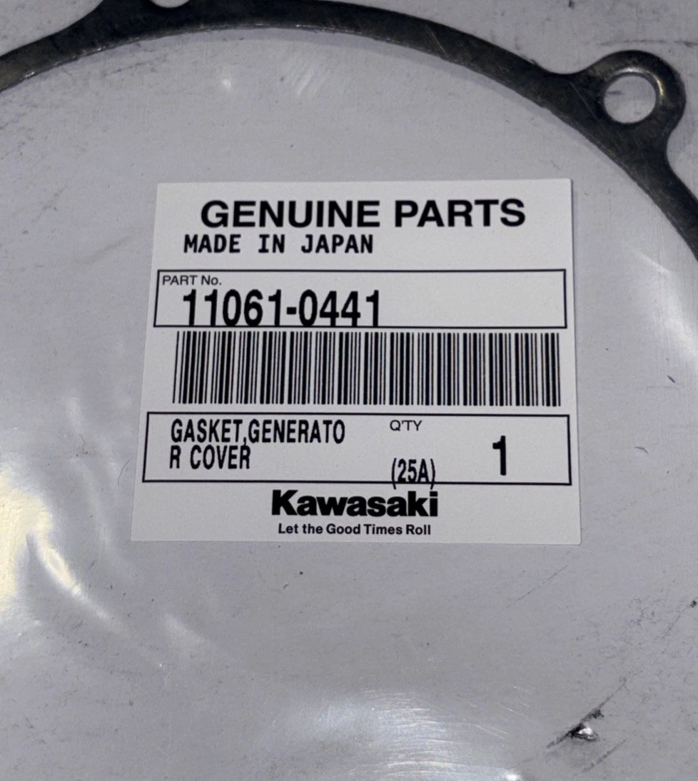 Kawasaki GASKET,GENERATOR COVER 11061-0441 OEM photo 2