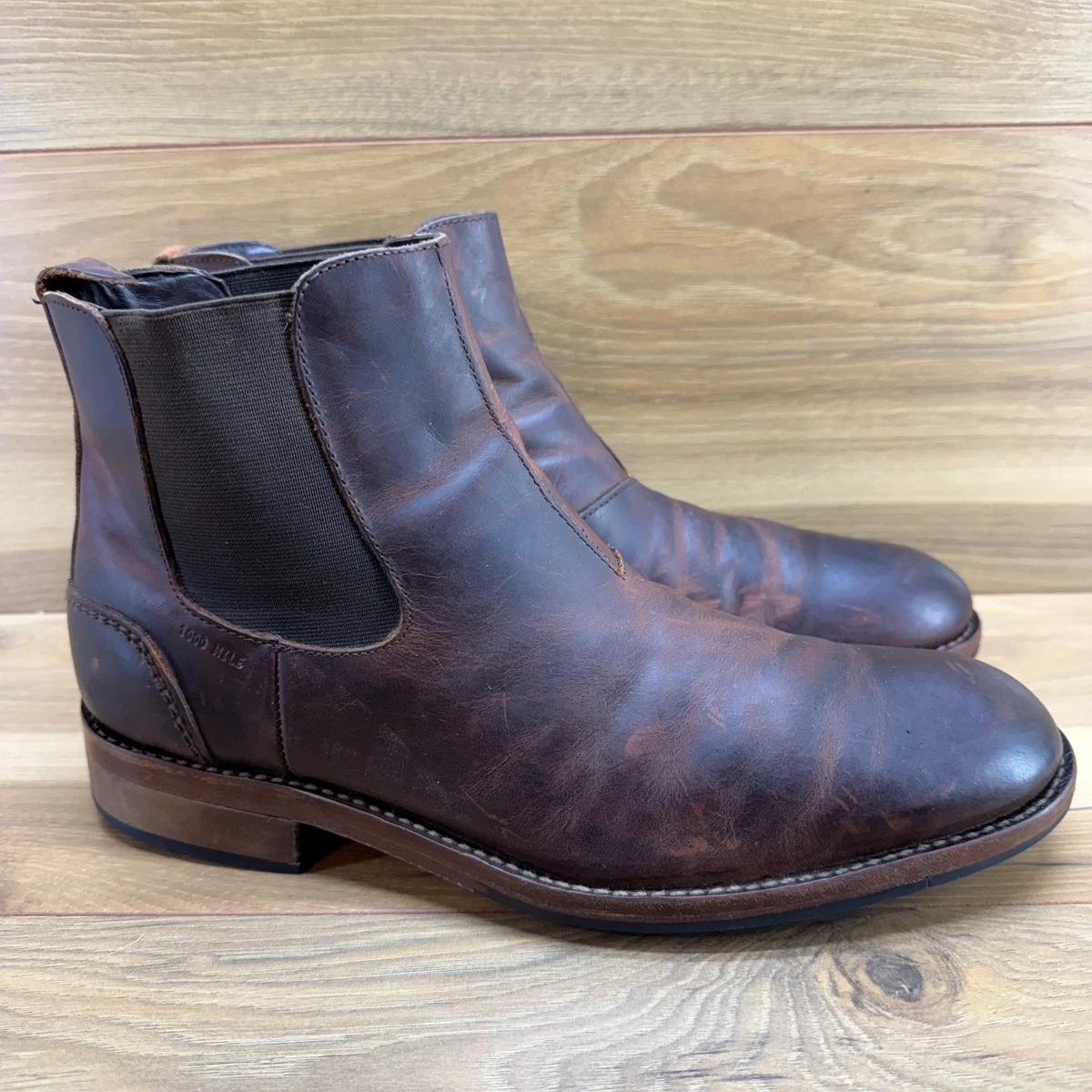 Wolverine Boots Mens 9 D Brown 1000 Mile Leather Chelsea Casual Shoes W05452 Wolverine Chelsea Brown Boots for Men for Sale | Shop New  main image 3