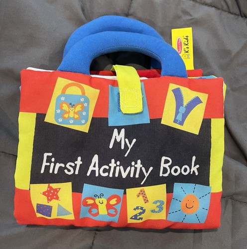 Melissa and Doug My First Activity Cloth Busy Book for Toddlers