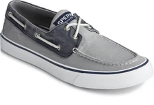 Sperry Men's Bahama II Sneaker Grey/Navy - 13934847 (STS22018), Sw Grey/Navy