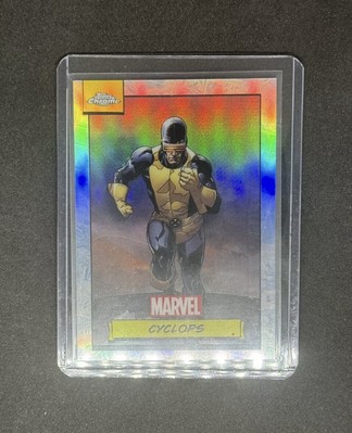 Cyclops Marvel Topps Chrome 2024 Refractor