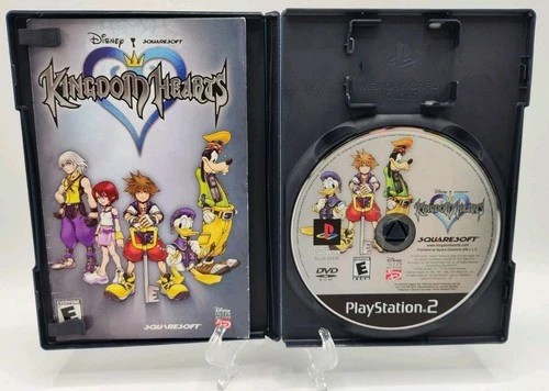 Kingdom Hearts - (PS2, 2002) *CIB w/ Reg Card* VGC* Black Label* Tested!
