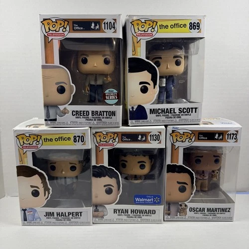 The Office Funko Pop Lot of 5 New Open Box Mixed Lot