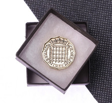 1956 70th Birthday Polished Threepence 3d Coin