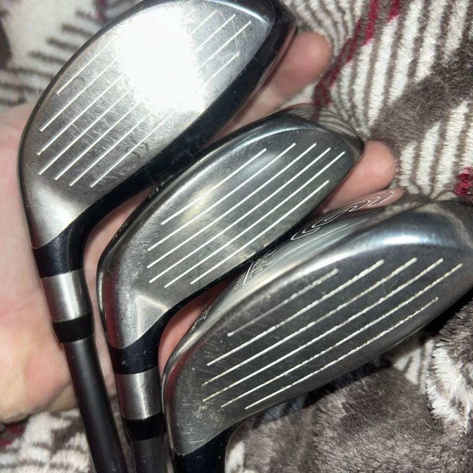 Cleveland Steel Off Set 3W, 5W,7W Fairway Wood Set RH Graphite Shaft Reg Flex - Image 2 of 4