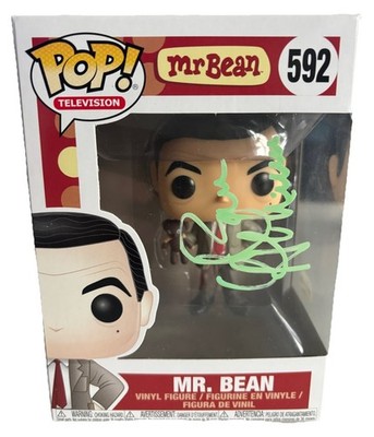 ROWAN ATKINSON signierte seltene ''Mr Bean'' Fernsehserie Funko Pop! #592 ACOA
