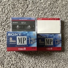 Sony Video8 8mm MP120 120 Min Recordable Camcorder Tape Cassette P6-120MPB