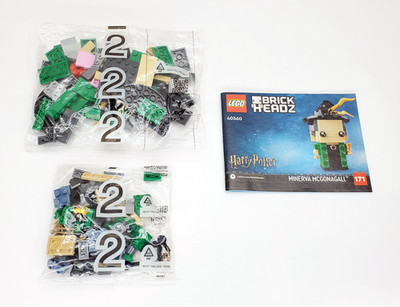 LEGO Harry Potter Brickheadz 171 - Minerva McGonagall - 40560 Professors - New
