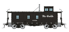 Rapido  HO Scale  D RGW End Cupola As-built Steel Caboose 01430  225006