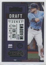 2020 Panini Contenders Draft Ticket Green /299 Austin Meadows #24 06t7