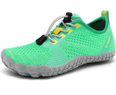 Kyopp Barfußschuhe Kinder Atmungsaktive rutschfeste Wanderschuhe Leichte Weiche