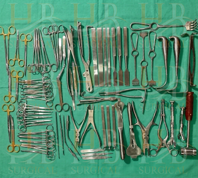 #ad Orthopedic Basic Major Orthopedic Lot Of 74 Pcs Set Surgical Instruments $465.50