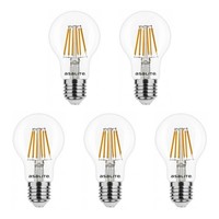 Asalite E27 Led-Lampe A60 6W 660Lm 4000K Neutralweiß 5 StüCk