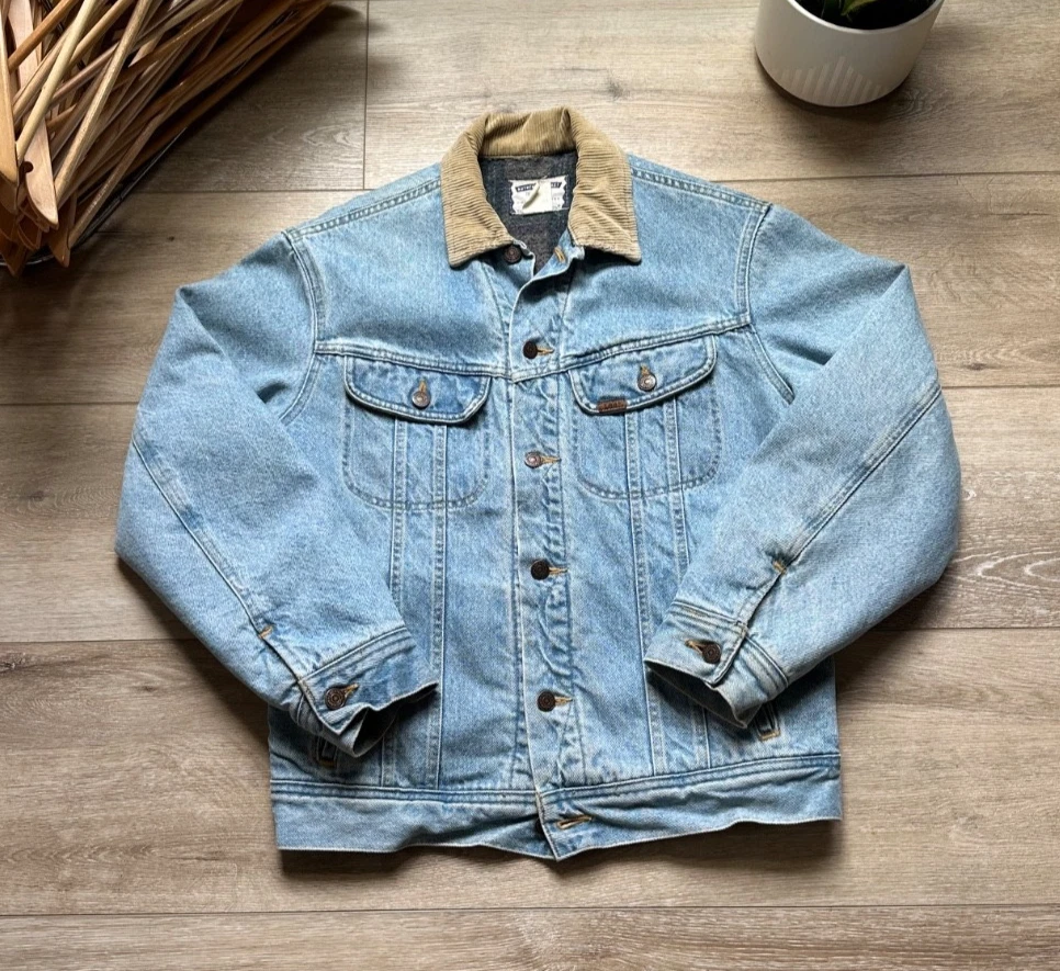 lee storm rider jean jacket products for sale | eBay