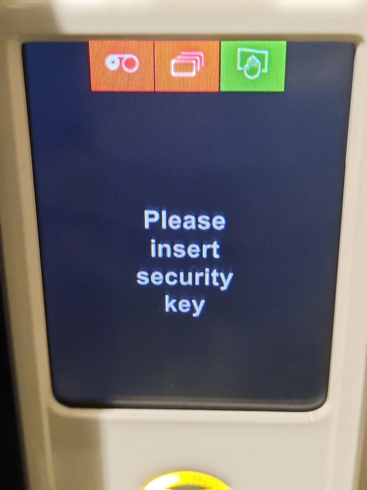 Impresora Evolis PRIMACY Precision-Card@Once-Card (sin llaves) enciende-PARA REPUESTOS Foto 4 de 4