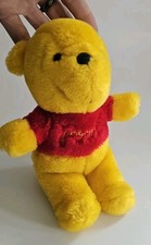 Vintage Disney Sears Winnie The Pooh Plush 6" Stuffed Animal Bear Free Ship