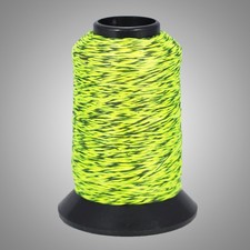 BCY 452X Bowstring Material 1/4lb Flo Yellow  Black Speckled Bow String Making