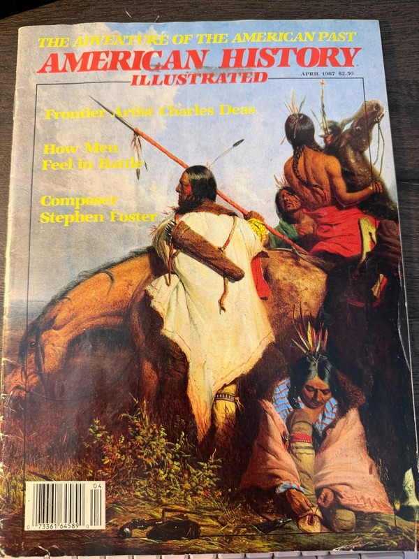 American History Illustrated 1987 Charles Deas Stephen Foster Babe Didrikson