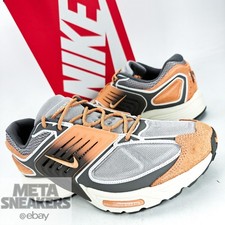 Nike Air Us 10 Men's Grey Copper Orange Retro Runner Pegasus Wave Ib7717 009 Nib