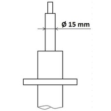 1x ORIGINAL® Kyb Stoßdämpfer Vorne für Audi A4 B9 Avant A4 B9 A5 Sportback