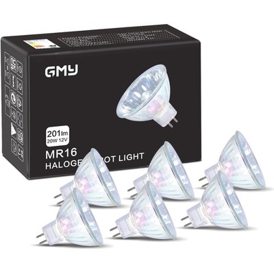 Hochwertige Halogenstrahler für Innen & Außen 6er Pack