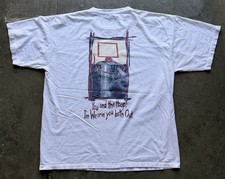 Vintage AND1 Shirt 90s Made In USA Basketball NBA Euc Size XXL
