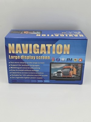 9 Zoll Auto LKW Navi GPS Navigation UK&EU Karten 8GB Touchscreen Brandneu 