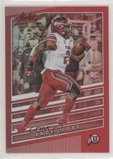 2020 Panini Chronicles Draft Picks Absolute Rookies Spectrum Red Zack Moss 00cp