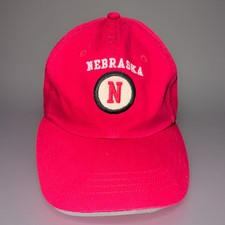 Nebraska Cornhuskers Youth Baseball Hat, Red, Adjustable, Gear For Sports