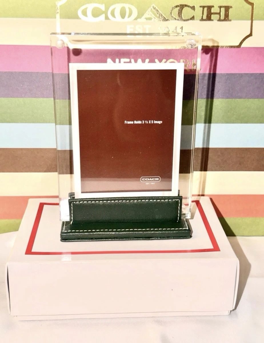 COACH☆Op Art Patent Leather Photo Frame Coach Picture Frames for sale | eBay