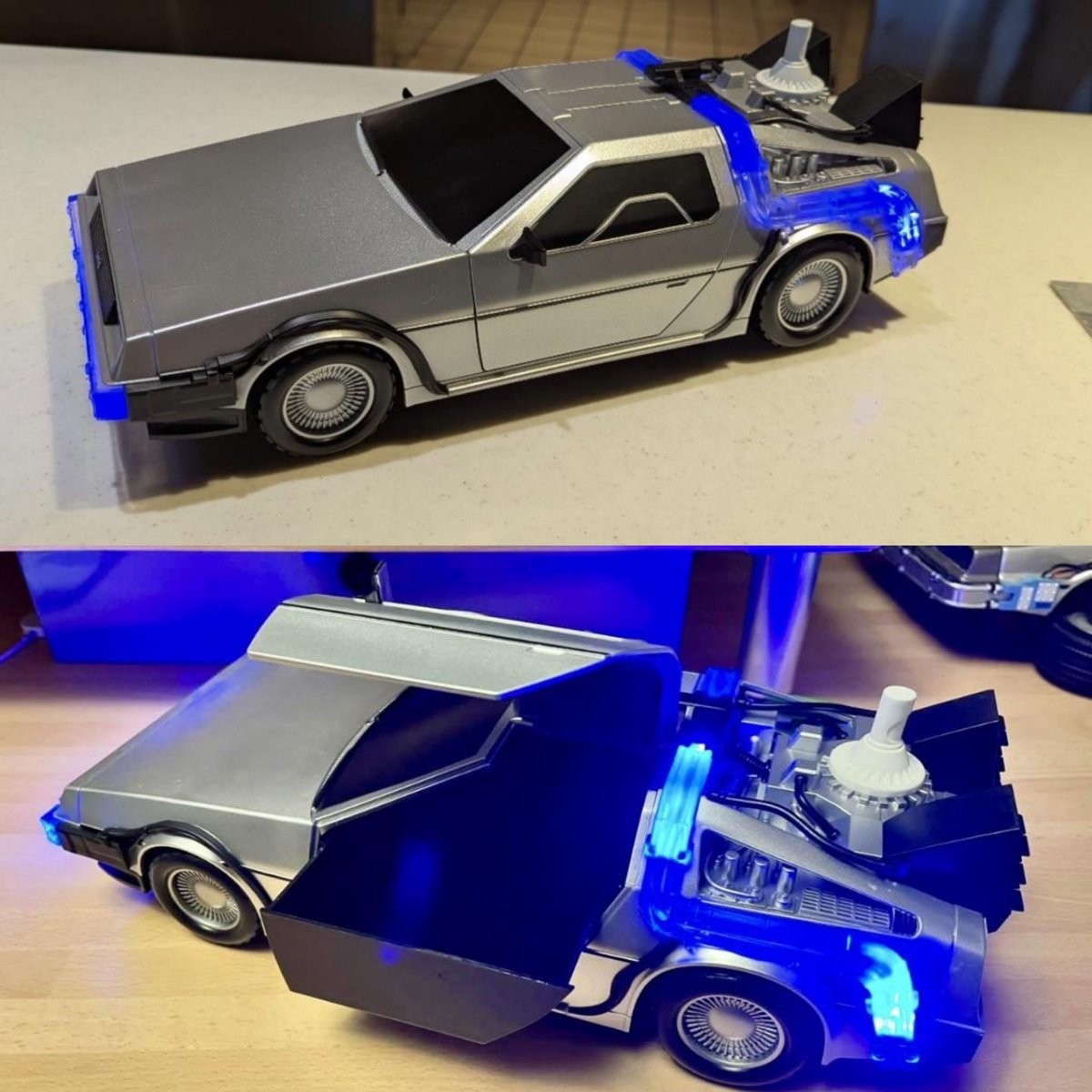 Back To The Future 40th Anniversary DeLorean Popcorn Bucket AMC