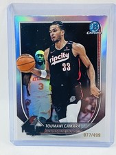 2025-26 Bowman Chrome Toumani Camara Refractor #077/499