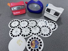 Vintage View-Master LOT 3 3D Viewers 18 Vintage Reels-