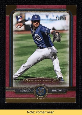 2019 Topps Museum Collection Ruby 48/50 Fernando Tatis Jr Rookie RC READ 0l7e